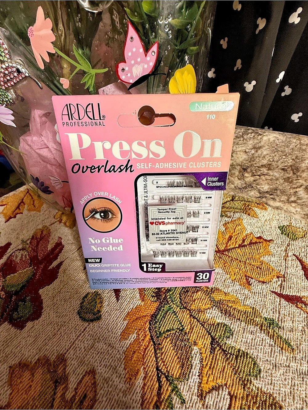 Ardell Press On Overlash Natural 110 Self-Adhesive Clusters NWT